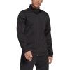 imageadidas Mens Essentials Warmup 3stripes Track TopBlackBlack