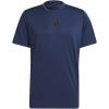 imageadidas Mens Primeblue Designed 2 Move 3Stripes TeeCrew NavyBlack