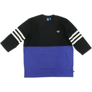 imageadidas Mens Essentials 3stripes TeeBlackPurpleWhitepurple