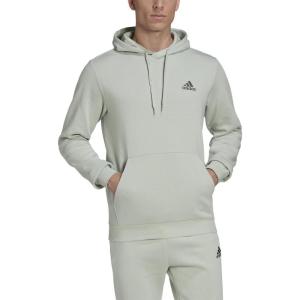 imageadidas Mens Essentials Fleece HoodieLinen Greengreen Oxide