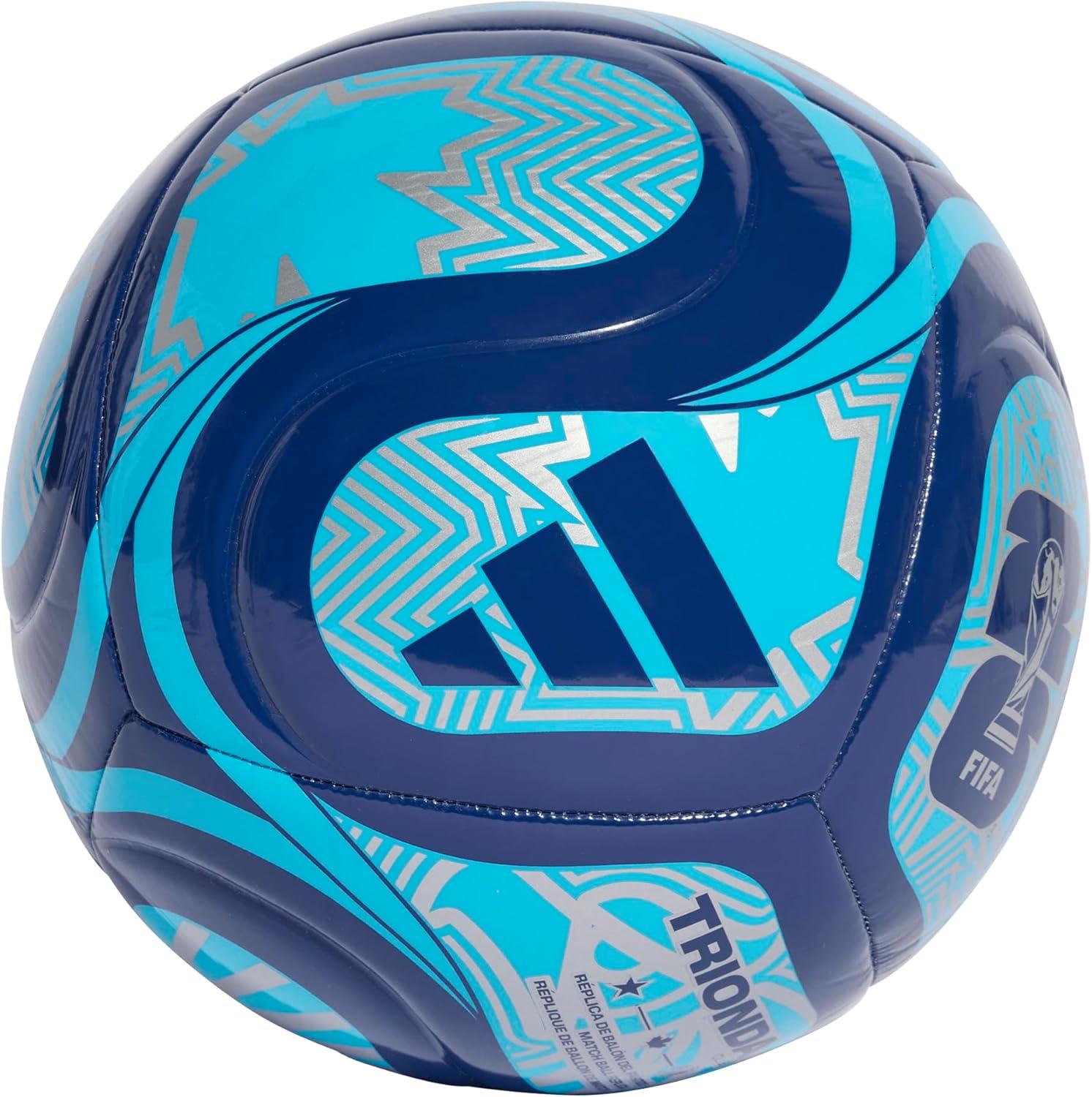 imageadidas FIFA World Cup 26 Trionda Soccer BallNight IndigoSemi Pink GlowSilver MetallicClub