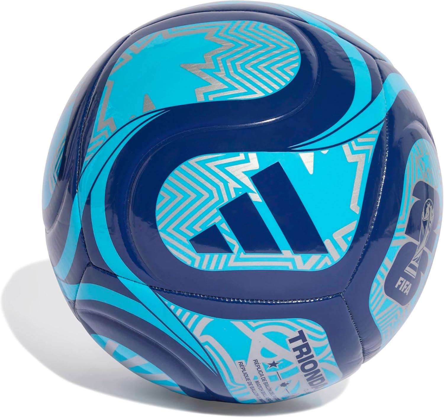 imageadidas FIFA World Cup 26 Trionda Soccer BallNight IndigoSemi Pink GlowSilver MetallicClub