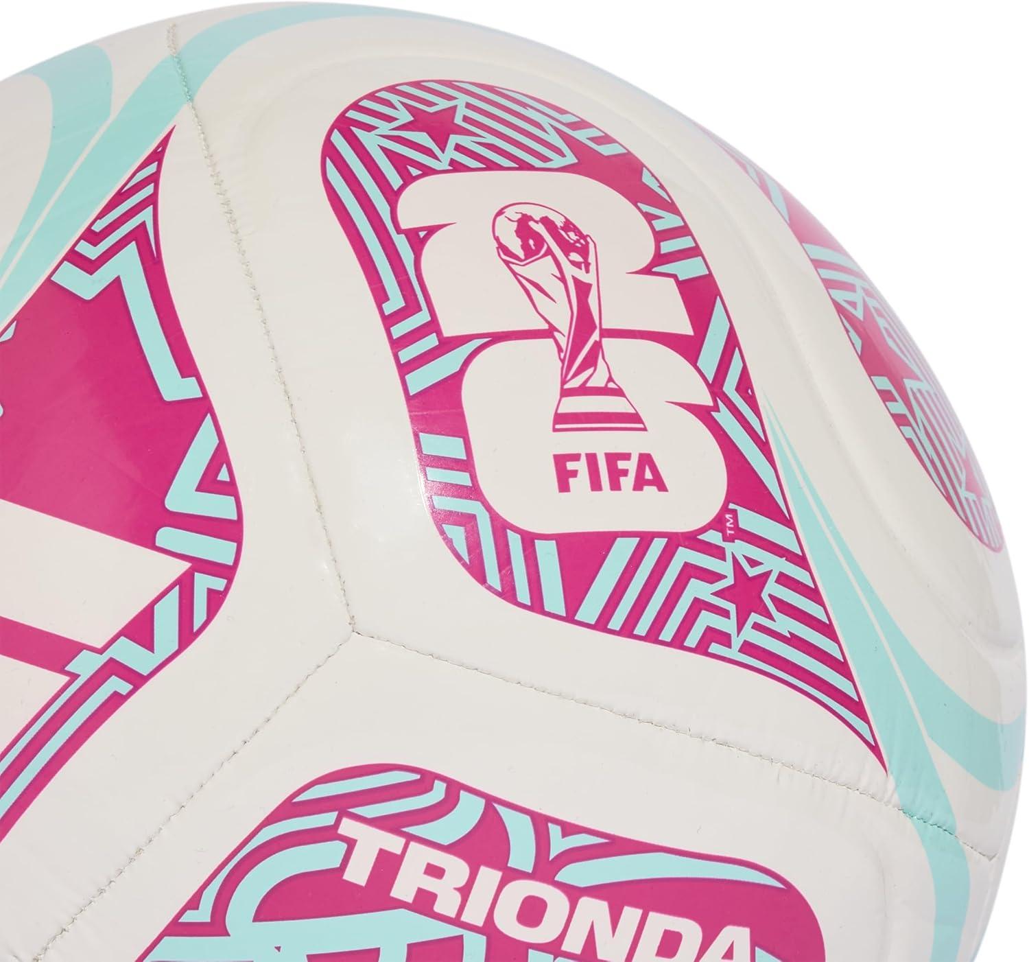 imageadidas FIFA World Cup 26 Trionda Soccer BallWhiteFlash AquaShock PinkClub