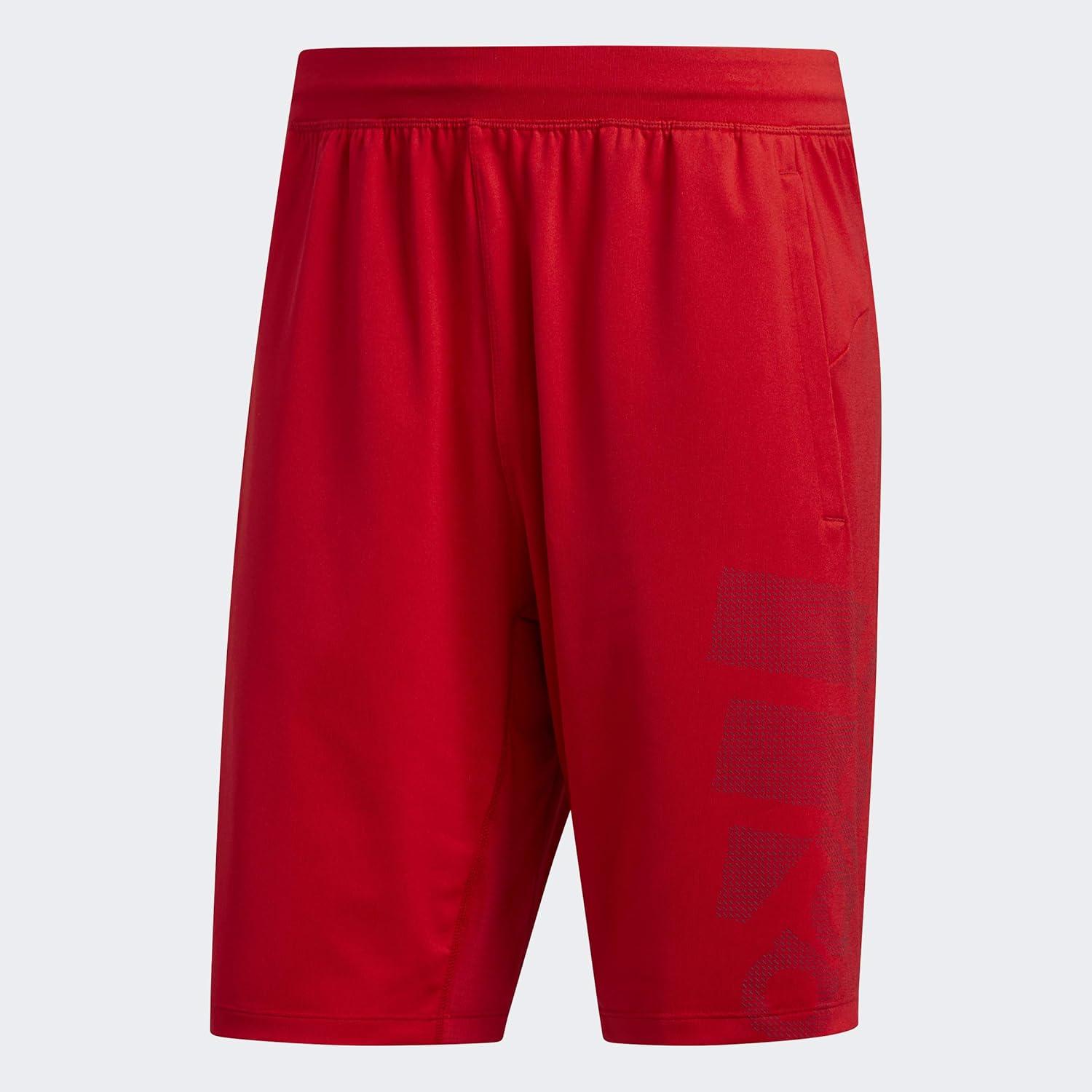 imageadidas Mens 4KRFT Graphic Short Badge of SportScarlet