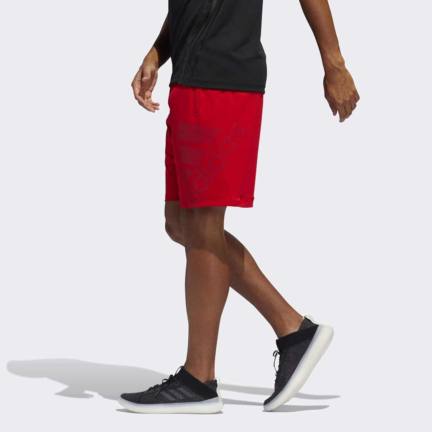 imageadidas Mens 4KRFT Graphic Short Badge of SportScarlet