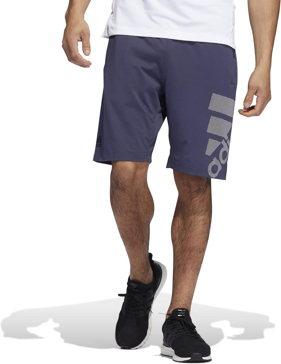 imageadidas Mens 4KRFT Graphic Short Badge of SportShadow Navy