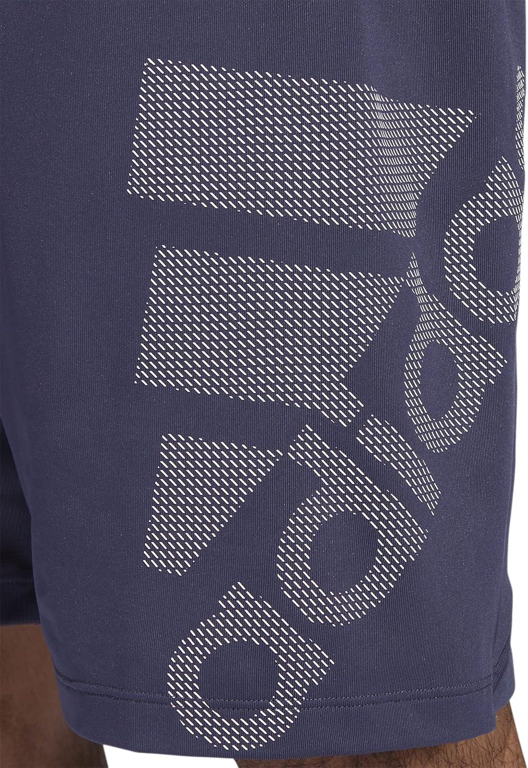 imageadidas Mens 4KRFT Graphic Short Badge of SportShadow Navy