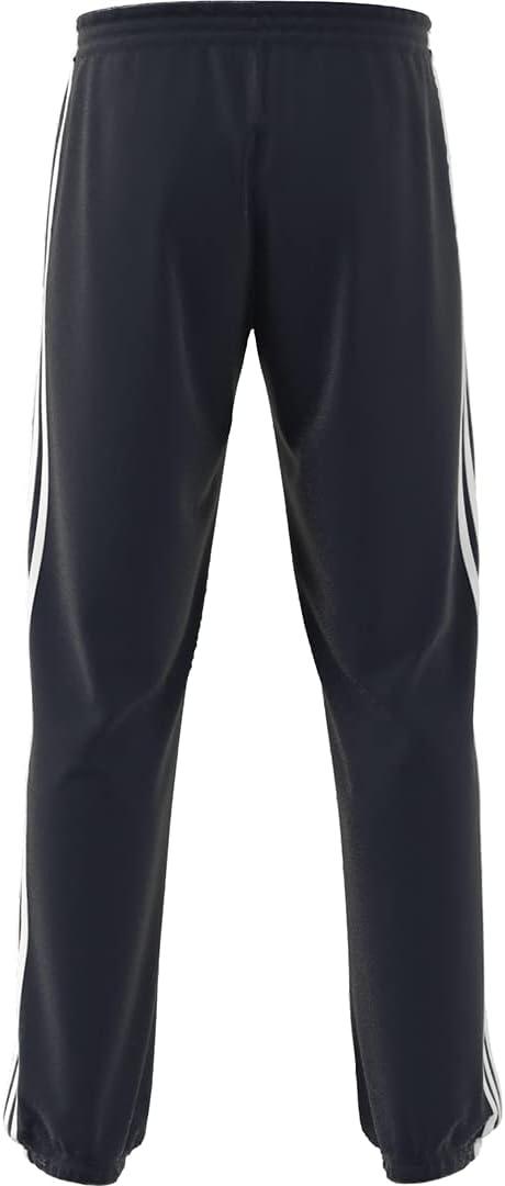 imageadidas Mens Aeroready Essentials Elastic Cuff 3Stripes PantsLegend InkWhite