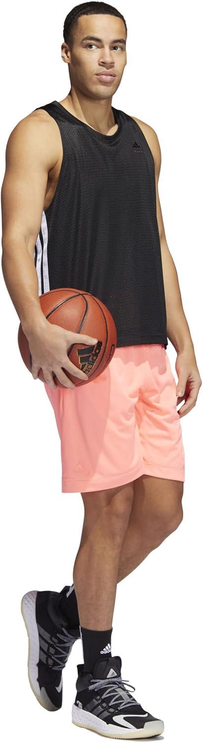 imageadidas Mens Big Logo ShortsAcid Red