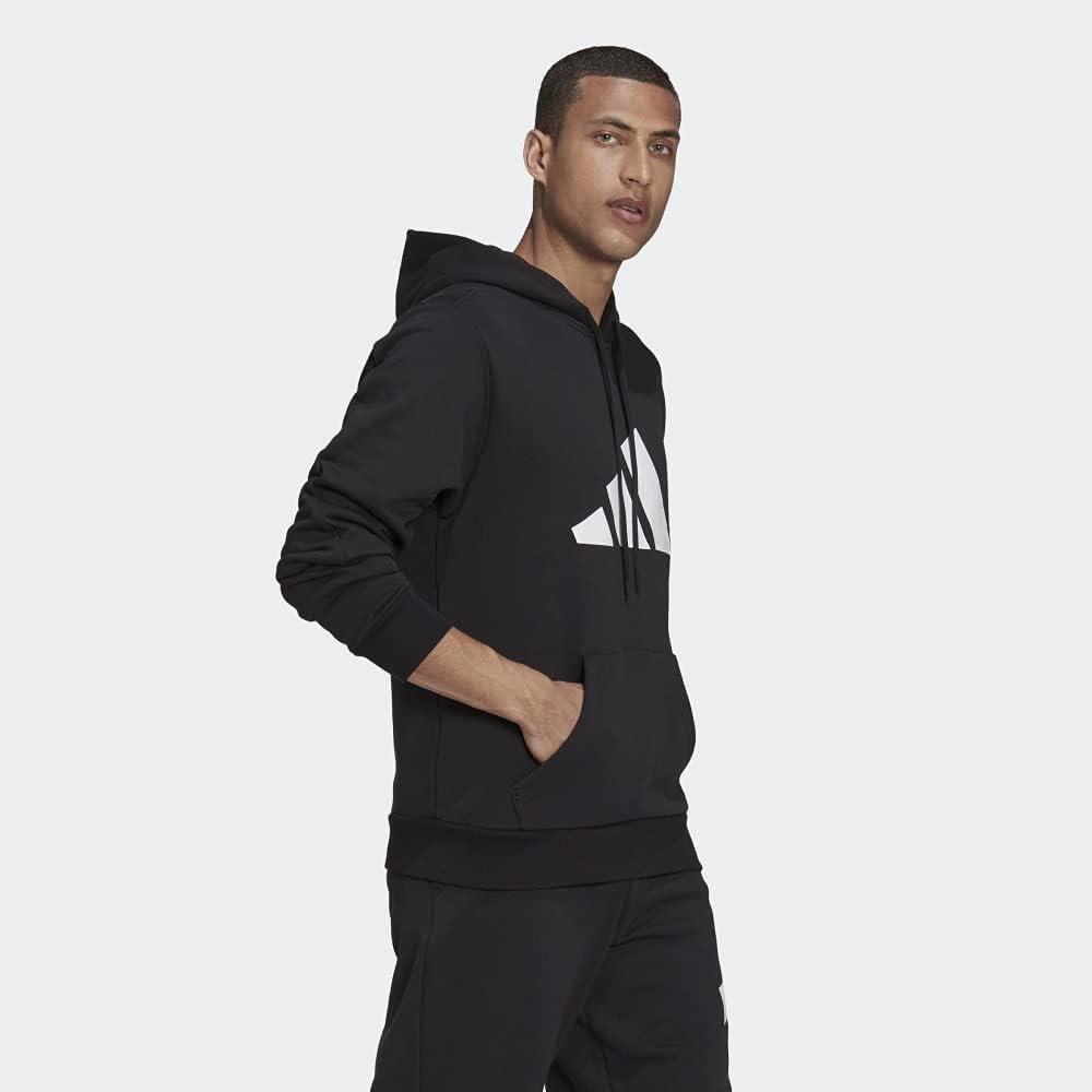 imageadidas Mens Sportswear Future Icons Three Bar HoodieBlack