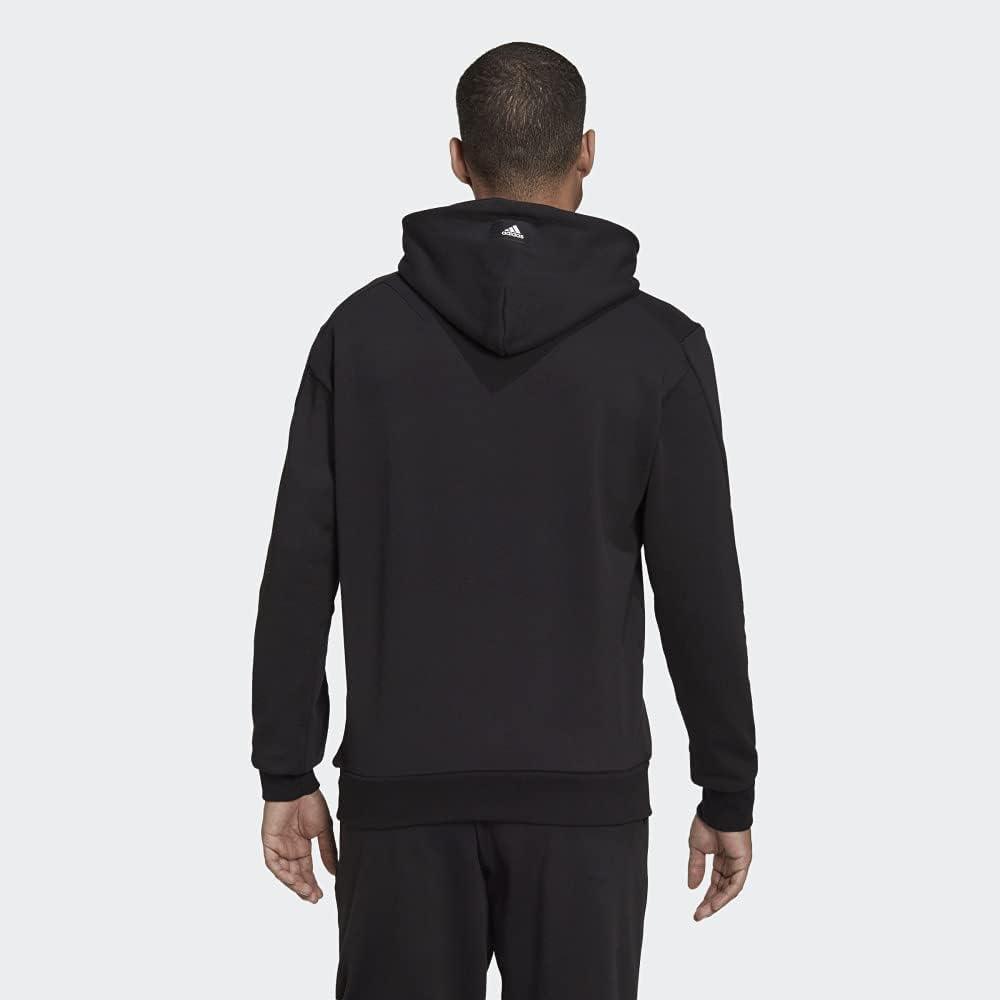 imageadidas Mens Sportswear Future Icons Three Bar HoodieBlack