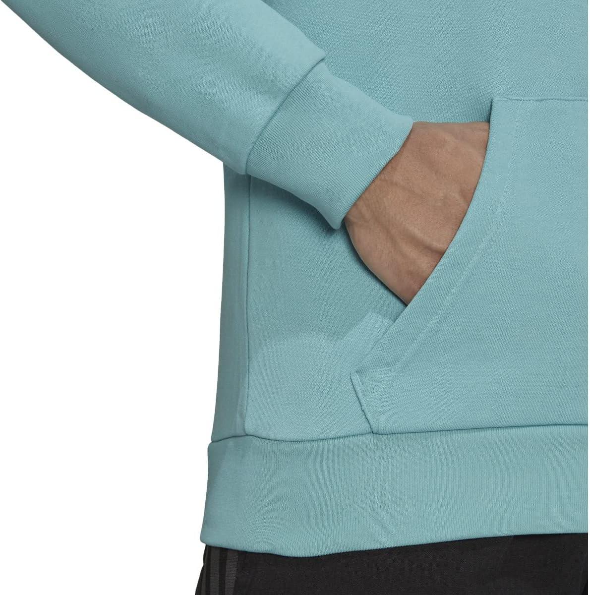 imageadidas Mens Sportswear Future Icons Three Bar HoodieMint Tone
