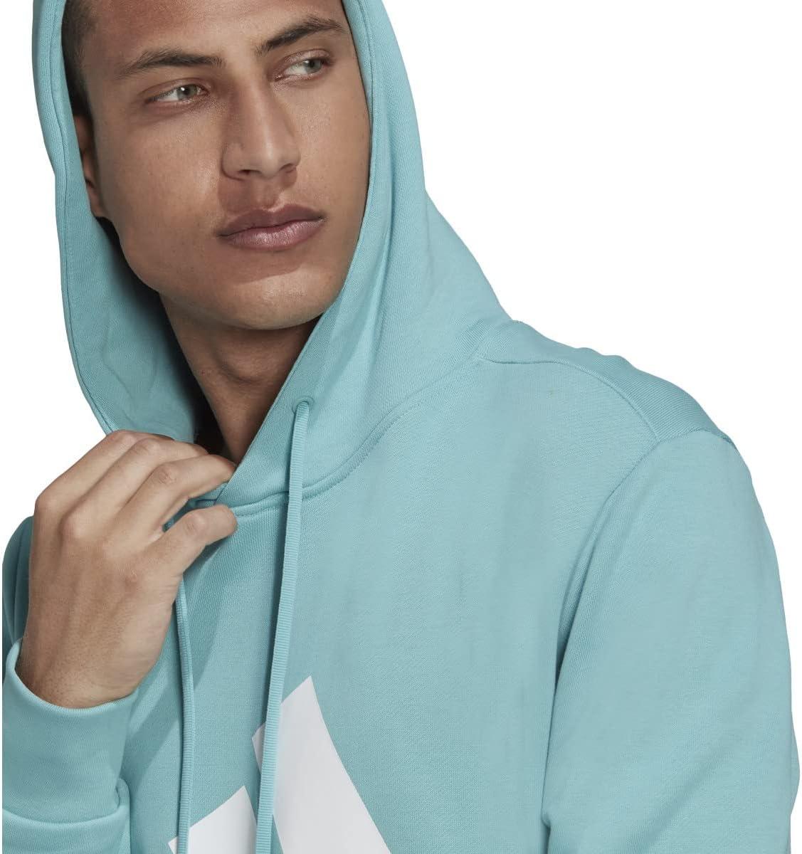 imageadidas Mens Sportswear Future Icons Three Bar HoodieMint Tone