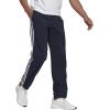 imageadidas Mens Aeroready Essentials Elastic Cuff 3Stripes PantsLegend InkWhite