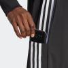 imageadidas Mens Aeroready Essentials Tapered Cuff Woven 3Stripes PantsBlackWhite