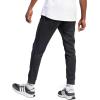 imageadidas Mens Essentials 3Stripes Fleece Tapered Cuff PantsBlackBlack