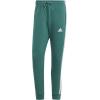 imageadidas Mens Essentials 3Stripes Fleece Tapered Cuff PantsCollegiate Green