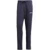 imageadidas Mens Essentials 3Stripes Tapered Open Hem PantsInkWhite
