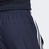 imageadidas Mens Essentials 3Stripes Wind PantsInkWhite