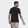 imageadidas Mens Essentials Embroidered Linear Logo TeeBlack