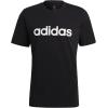 imageadidas Mens Essentials Embroidered Linear Logo TeeBlack