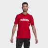 imageadidas Mens Essentials Embroidered Linear Logo TeeScarlet