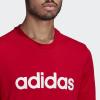 imageadidas Mens Essentials Embroidered Linear Logo TeeScarlet