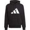 imageadidas Mens Sportswear Future Icons Three Bar HoodieBlack