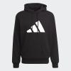 imageadidas Mens Sportswear Future Icons Three Bar HoodieBlack