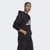 imageadidas Mens Sportswear Future Icons Three Bar HoodieBlack