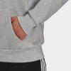 imageadidas Mens Sportswear Future Icons Three Bar HoodieMedium Grey Heather