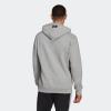 imageadidas Mens Sportswear Future Icons Three Bar HoodieMedium Grey Heather