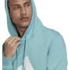 imageadidas Mens Sportswear Future Icons Three Bar HoodieMint Tone