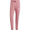 imageadidas Mens Essentials 3Stripes Fleece Tapered Cuff PantsPreloved Crimson