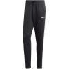 imageadidas Mens Essentials 3Stripes Tapered Open Hem PantsBlackWhite