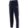 imageadidas Mens Essentials 3Stripes Tapered Open Hem PantsLegend InkWhite