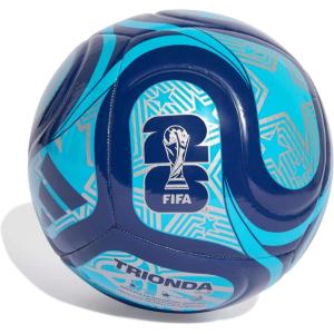 imageadidas FIFA World Cup 26 Trionda Soccer BallNight IndigoSemi Pink GlowSilver MetallicClub