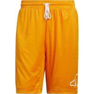 imageadidas Mens Big Logo ShortsBright Orange