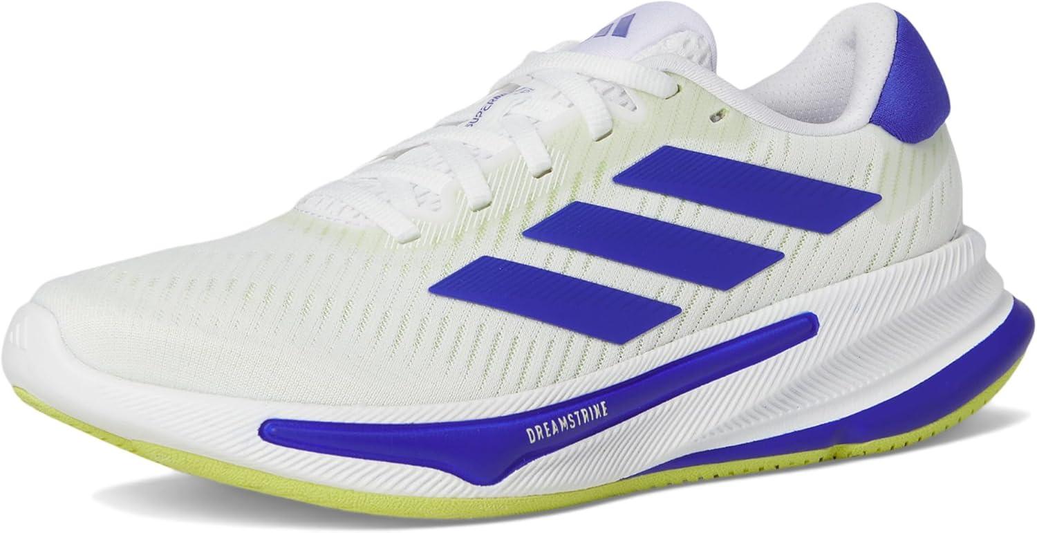 imageadidas Kids Supernova Step SneakersWhiteLucid BluePulse Lime