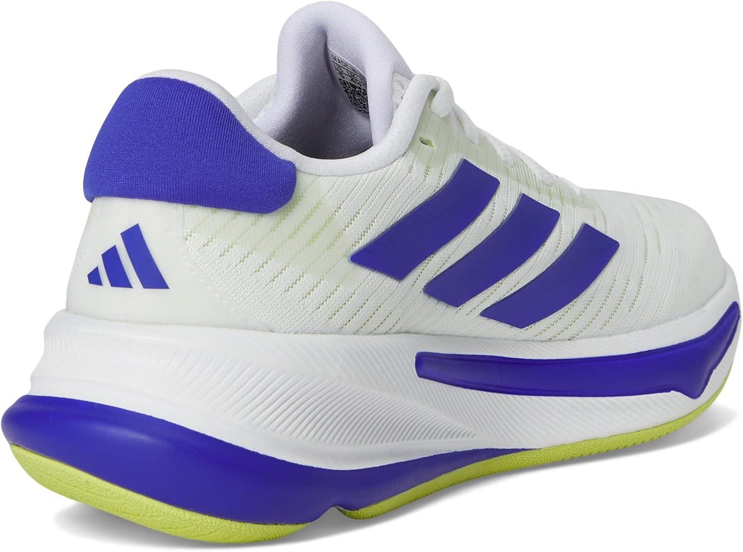 imageadidas Kids Supernova Step SneakersWhiteLucid BluePulse Lime