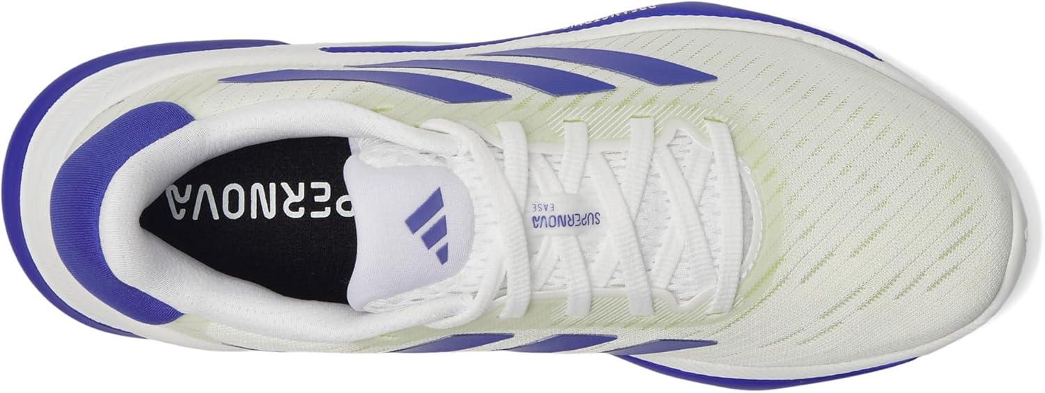 imageadidas Kids Supernova Step SneakersWhiteLucid BluePulse Lime