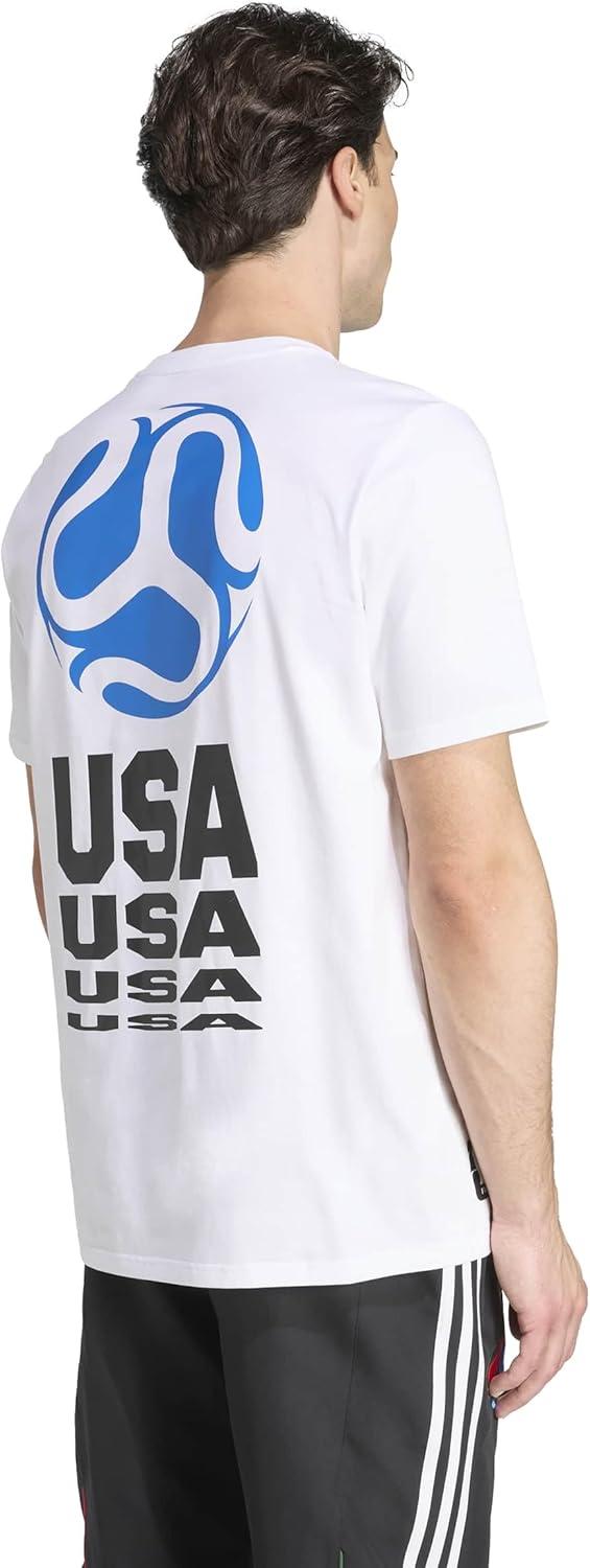 imageadidas Mens Host Nation TShirtWhiteUsa