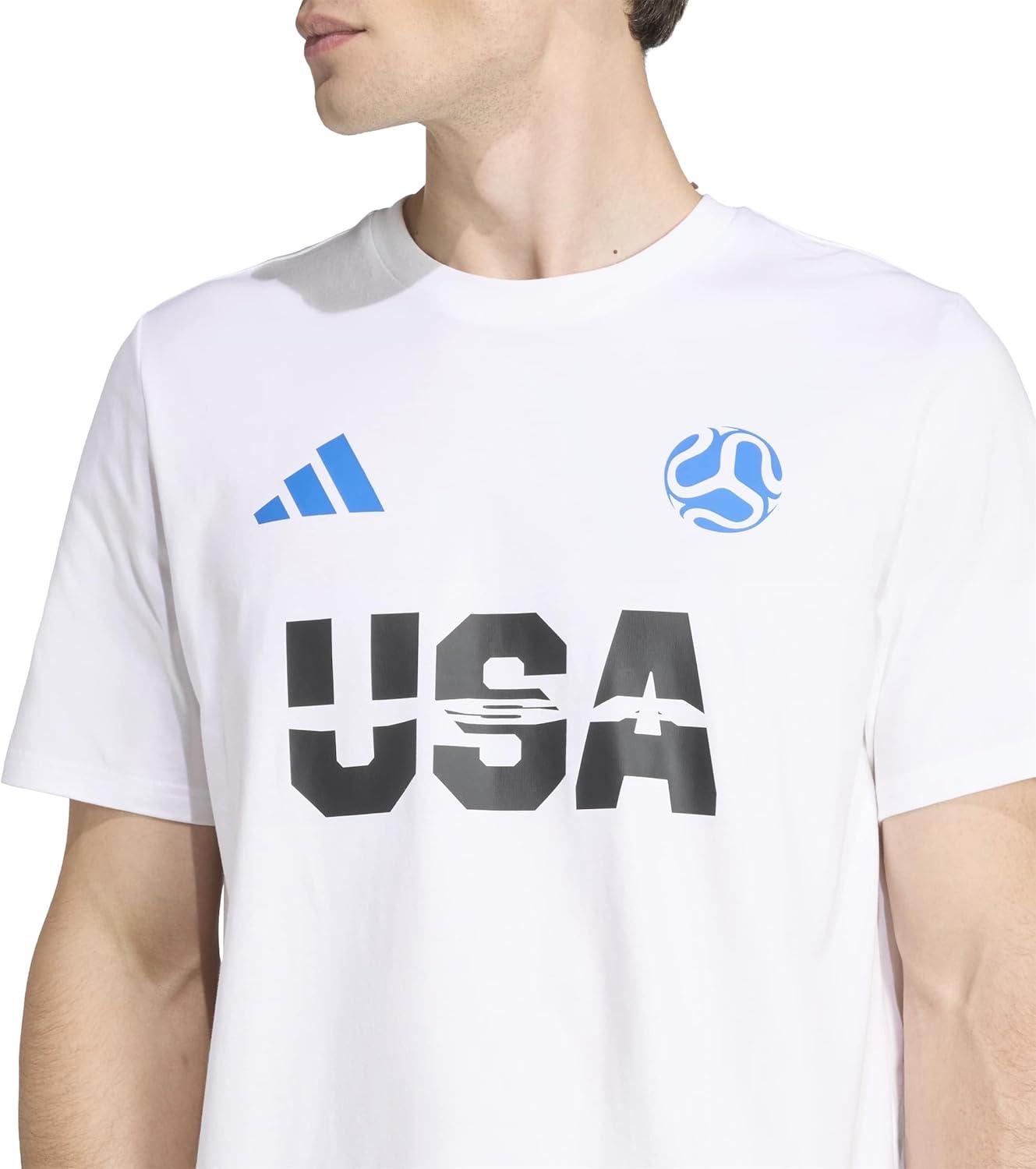 imageadidas Mens Host Nation TShirtWhiteUsa