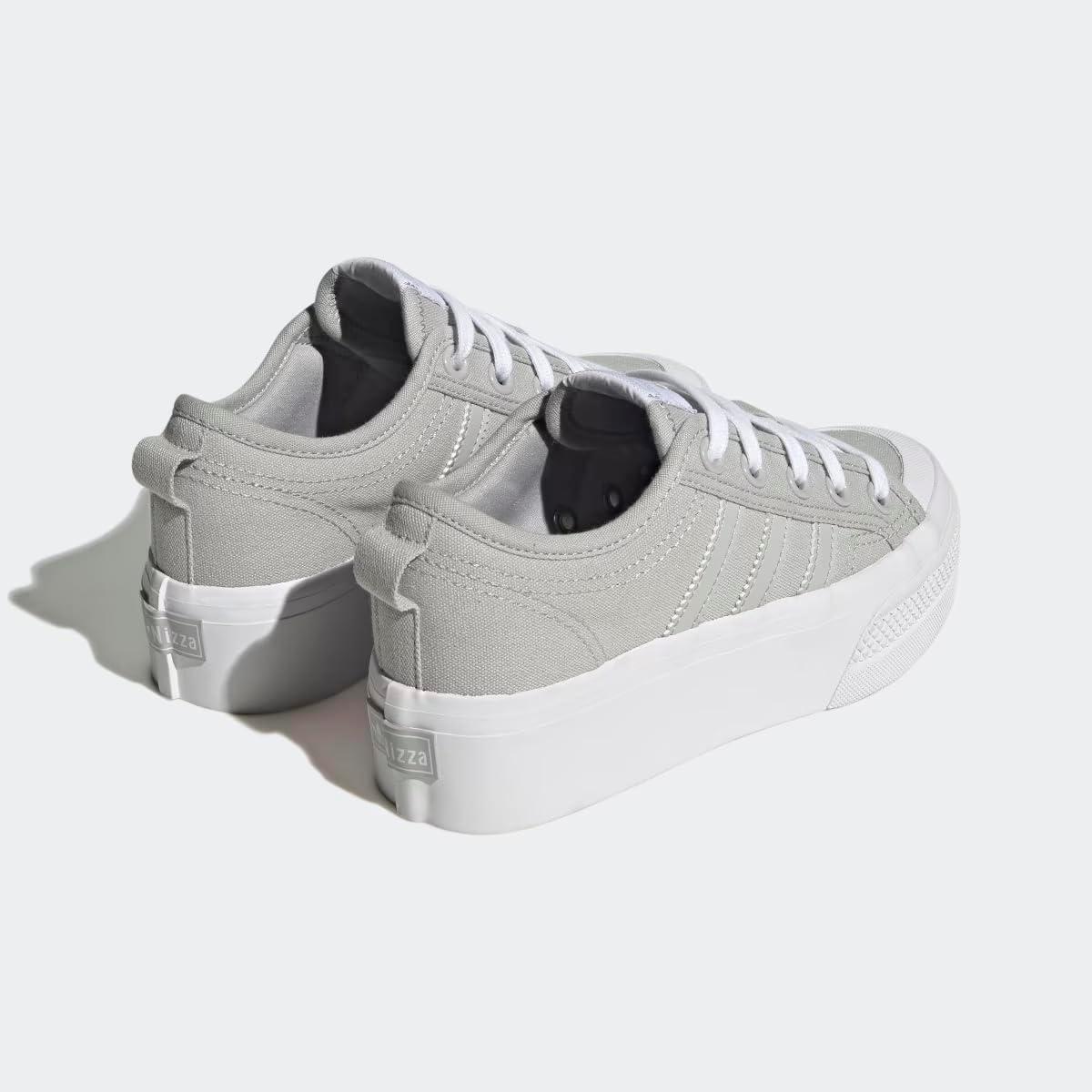 imageadidas Originals UnisexChild Nizza PlatformGreyGreyWhite