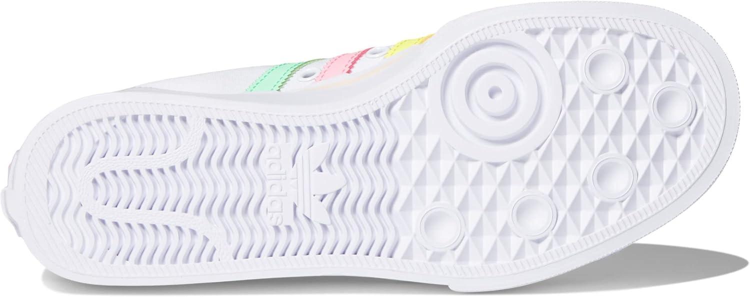 imageadidas Originals UnisexChild Nizza PlatformWhiteBeam YellowBeam Pink