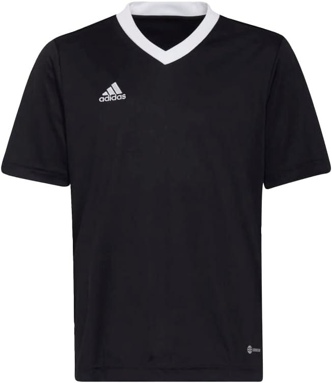 imageadidas UnisexChild Entrada 22 JerseyBlack