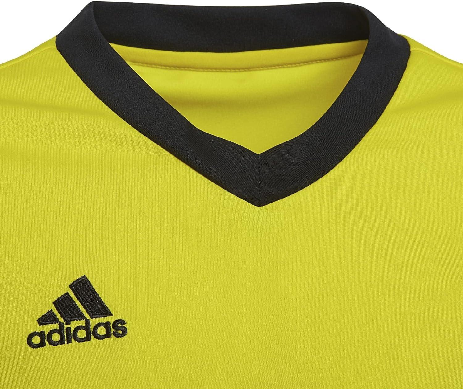 imageadidas UnisexChild Entrada 22 JerseyTeam YellowBlack