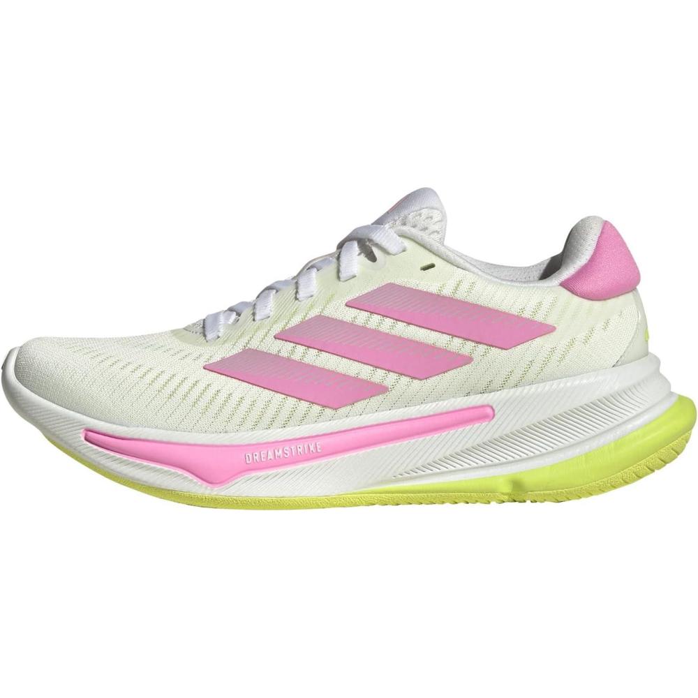 imageadidas Kids Supernova Step SneakersWhiteBliss PinkPulse Lime