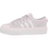 imageadidas Originals UnisexChild Nizza PlatformSilver DawnWhiteClear Pink