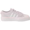 imageadidas Originals UnisexChild Nizza PlatformSilver DawnWhiteClear Pink